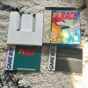 F1 Race Gameboy game package
